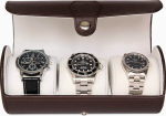 barato caja relojes ce portatil marron