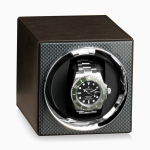 calidad remontador automatico relojes moon piel marron