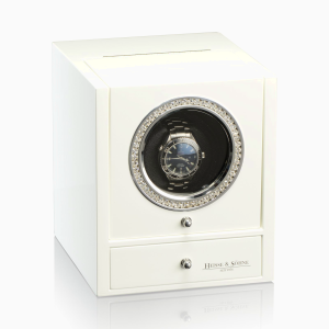 calidad remontoir automatico glamour blanco relojes