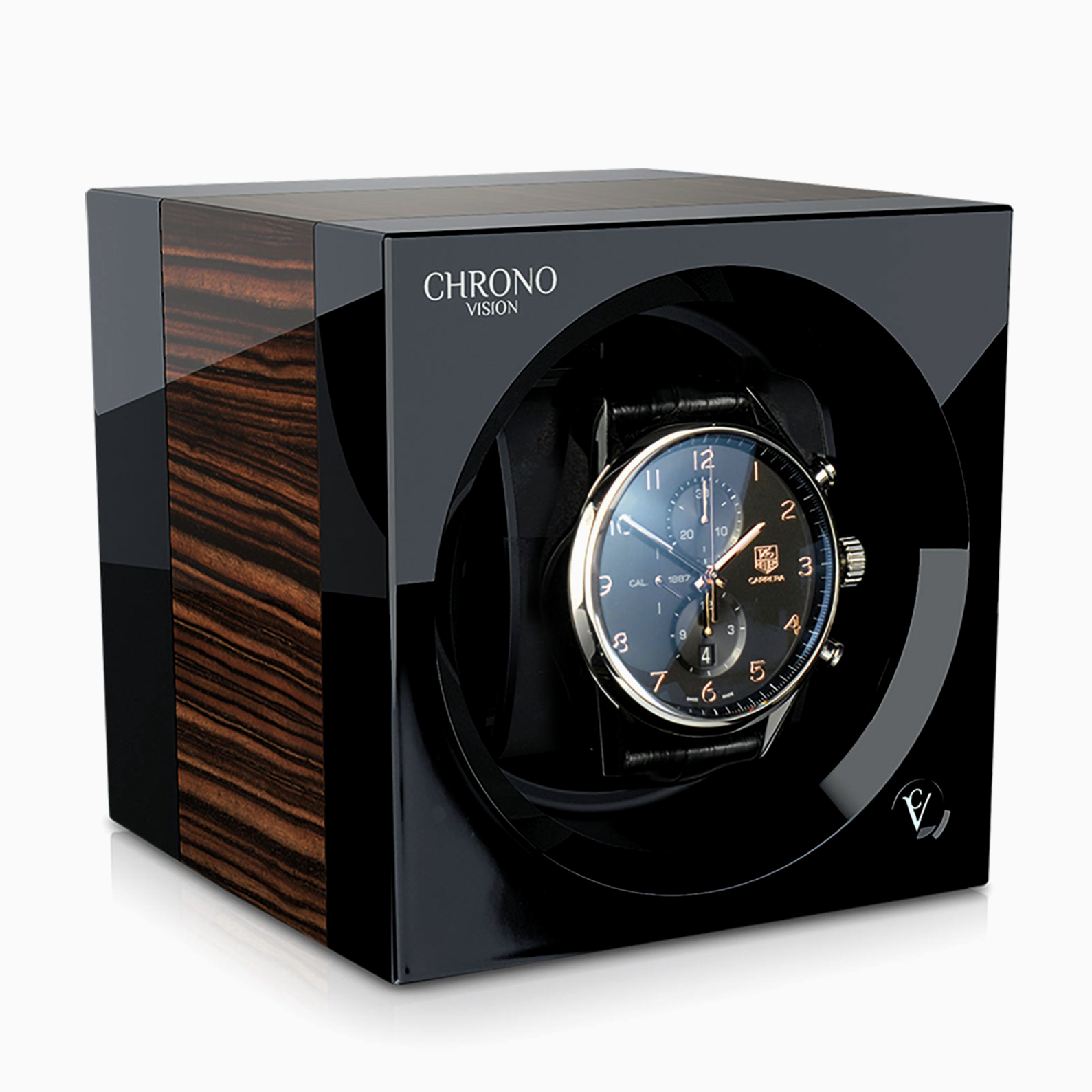 calidad-remontoir-reloj-automatico-chronovision-one-negro-brillante-ebony-hochglanz-1 calidad remontoir reloj automatico chronovision one negro brillante ebony hochglanz