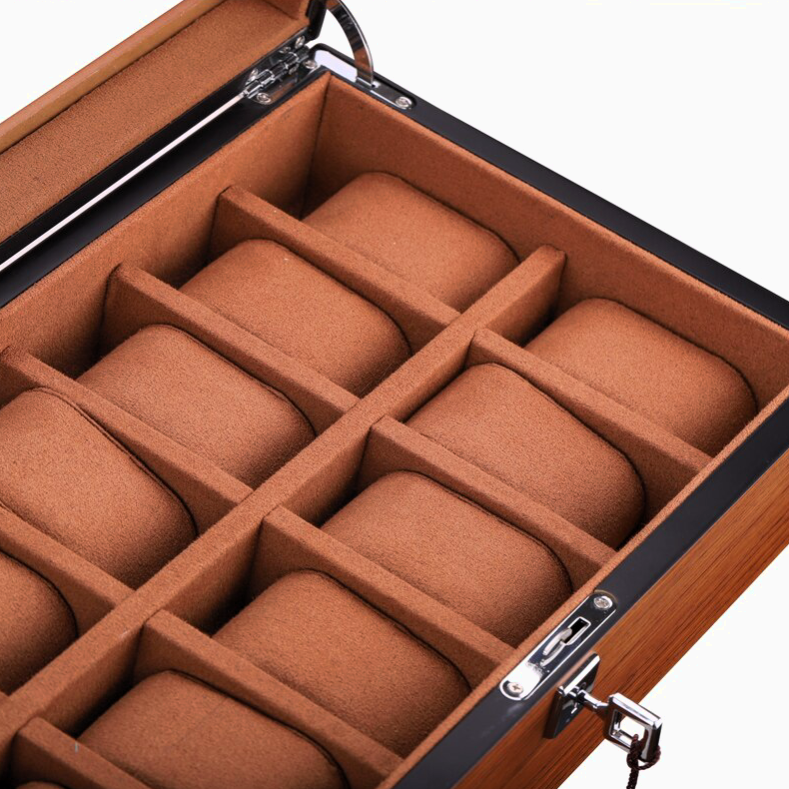 comodo-caja-almacenamiento-relojes-lujo-14 comodo caja almacenamiento relojes lujo