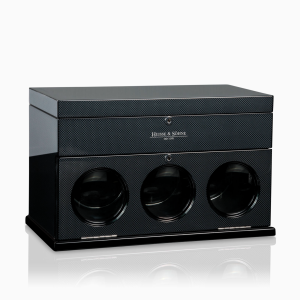 comodo caja relojes automaticos loop carbone
