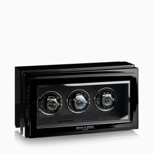 comodo caja relojes automaticos master negro