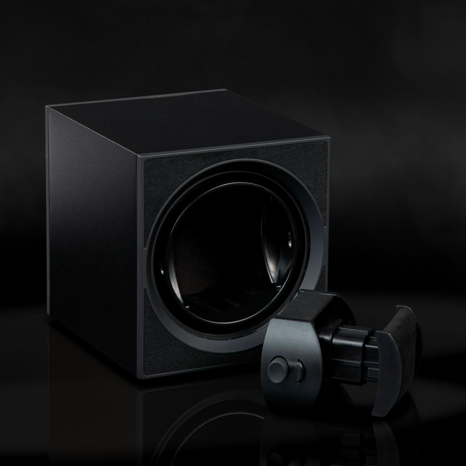 comodo-caja-relojes-automaticos-watchwinder-compacta-aluminio-negro-4 comodo caja relojes automaticos watchwinder compacta aluminio negro
