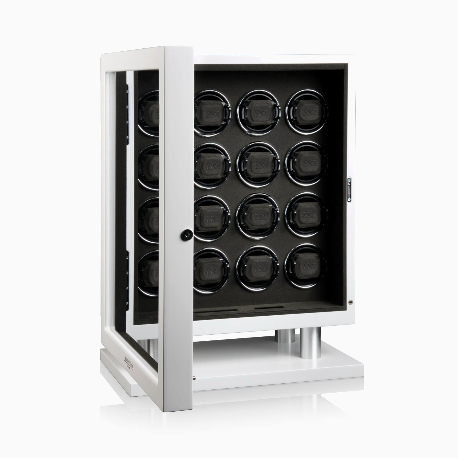 comodo-enrollador-automatico-relojes-caja-relojes-blanco-4 comodo enrollador automatico relojes caja relojes blanco