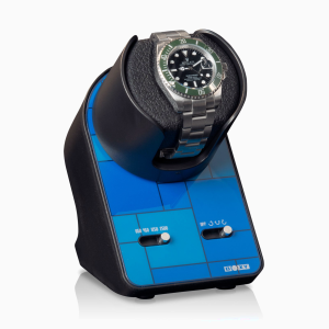 comodo remontoir reloj automatico caja relojes bldc nightstand single azul