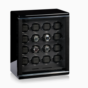 comodo remontoir reloj automatico meranto negro brillante