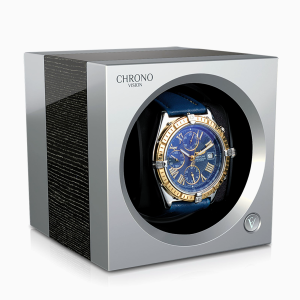 comprar cargador reloj automatico chronovision one cromo mate plata brillante