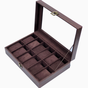 comprar estuche reloj cuero