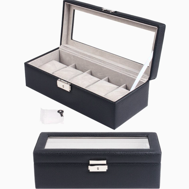diseno-moderno-caja-almacenamiento-reloj-cuero-3 diseno moderno caja almacenamiento reloj cuero