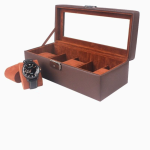 diseno moderno caja para reloj cuero