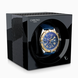 diseno moderno chronovision one negro brillante laque carbone
