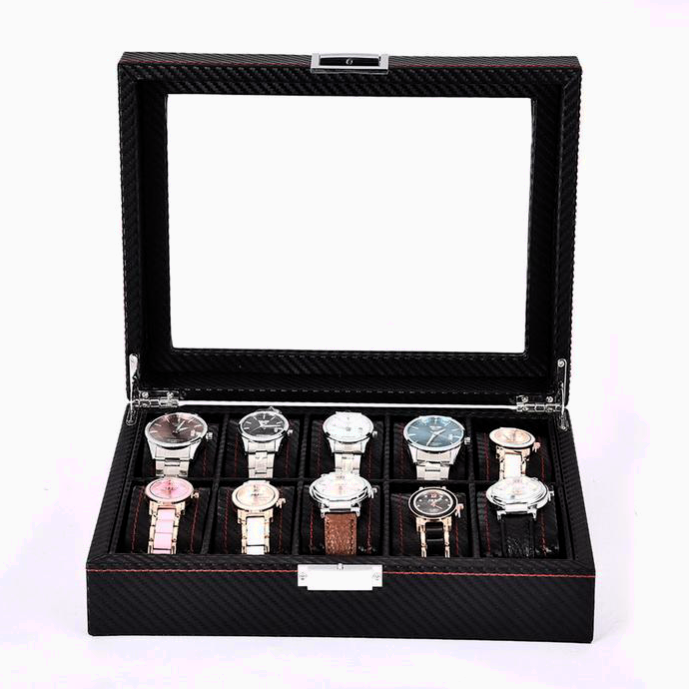 diseno-moderno-organizador-relojes-carbono-6 diseno moderno organizador relojes carbono