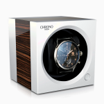 diseno moderno remontoir reloj automatico chronovision one blanco mate ebony hochglanz