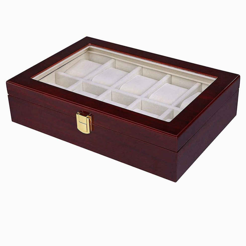 duradero-caja-almacenamiento-relojes-lujo-3 duradero caja almacenamiento relojes lujo