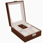 duradero caja joyas relojes mujer
