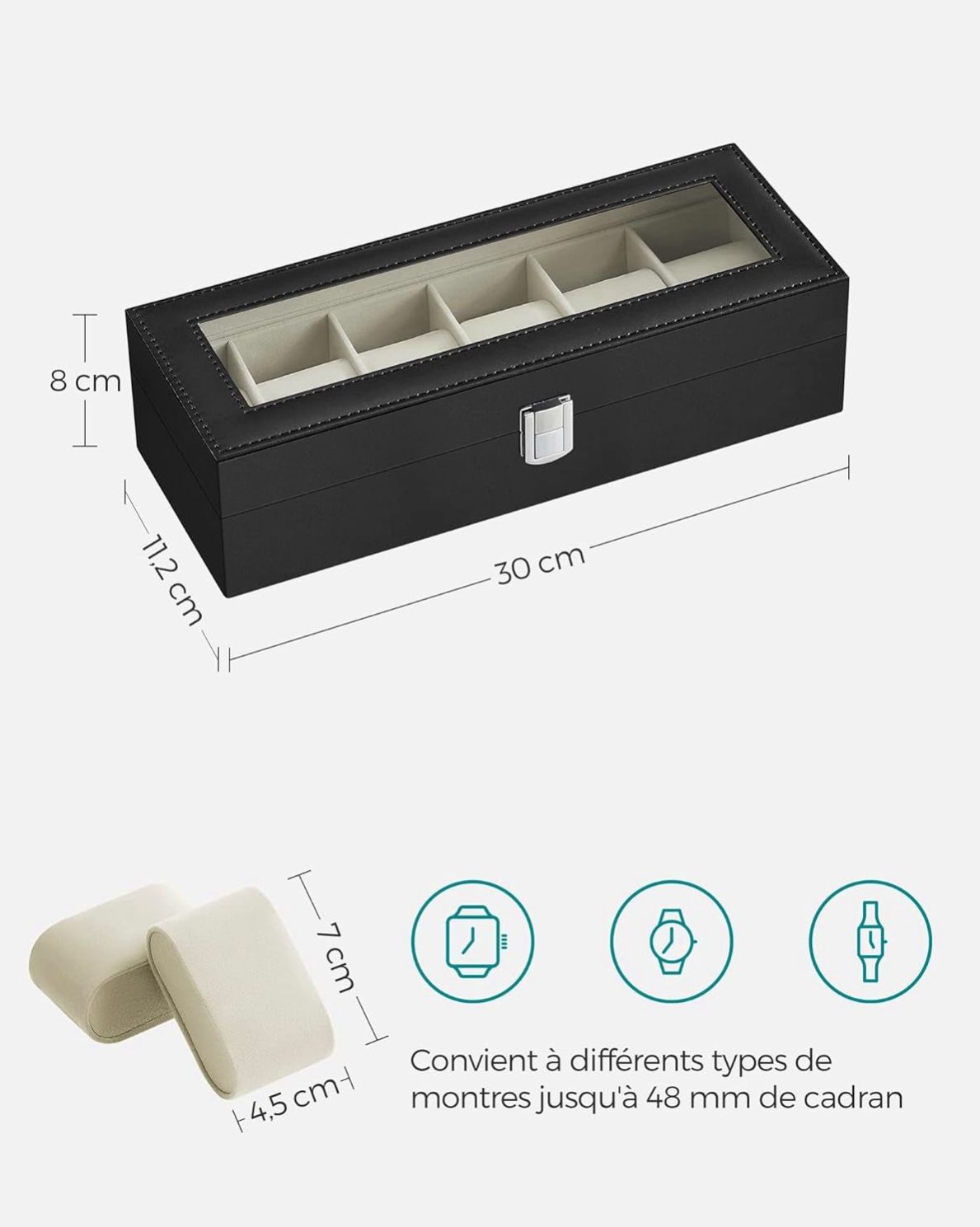 duradero-caja-relojes-languet-hori-7 duradero caja relojes languet hori