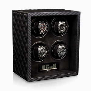duradero cargador relojes automaticos black series carbono