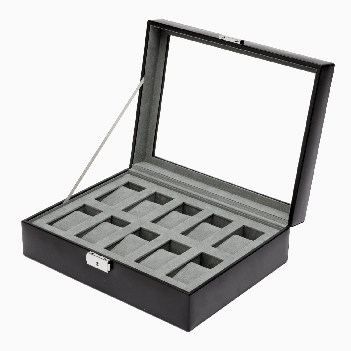 duradero-estuche-reloj-cuero-lujo-2 duradero estuche reloj cuero lujo