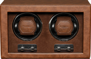 economico caja relojes automaticos rothwell doble marron