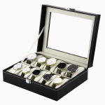 economico caja relojes cuero