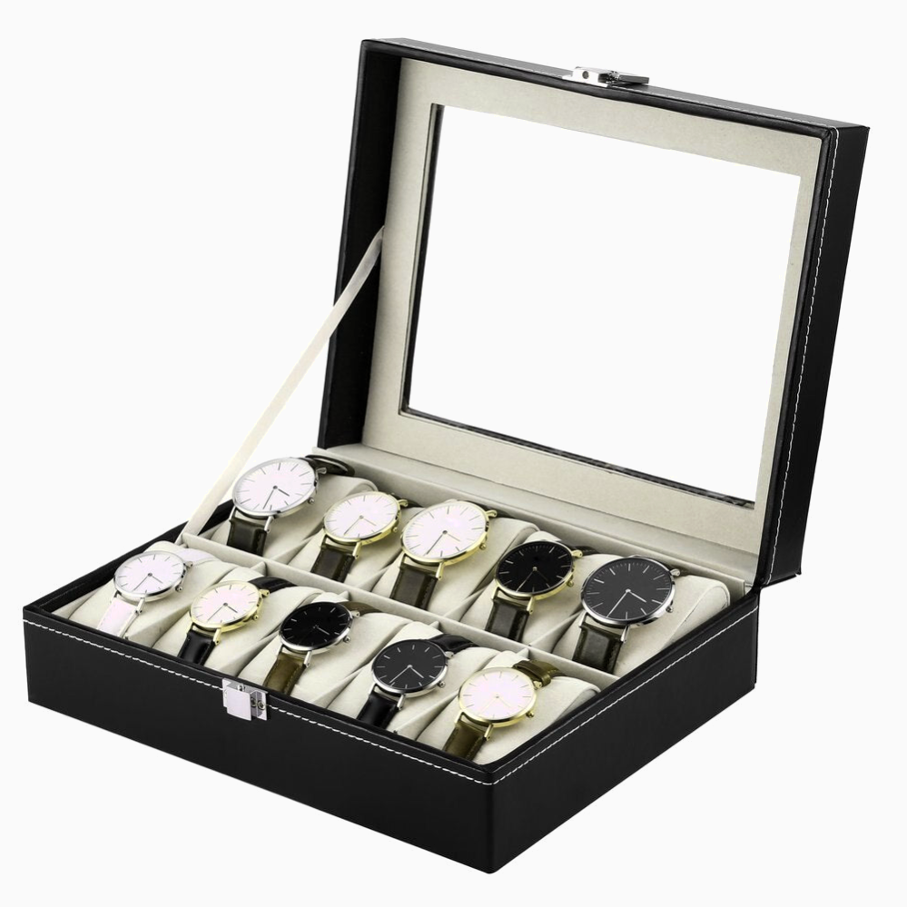 economico-caja-relojes-cuero-1 economico caja relojes cuero