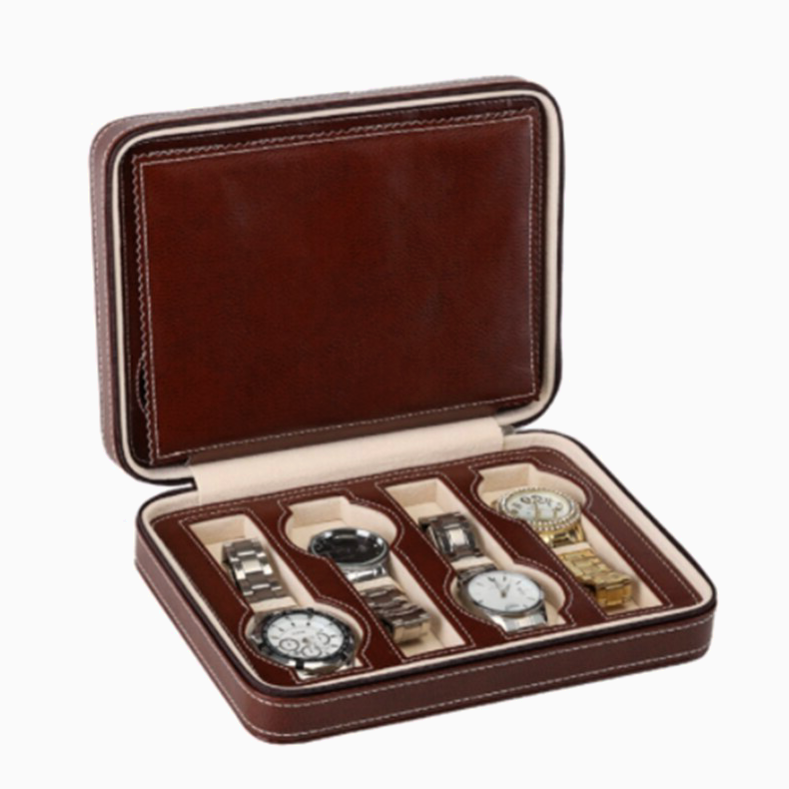 economico-caja-relojes-cuero-viajar-6 economico caja relojes cuero viajar