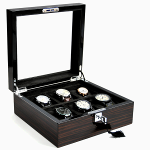 economico caja relojes hombre