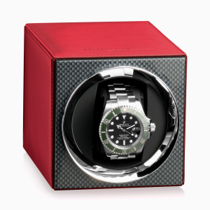 economico cargador automatico relojes moon rojo