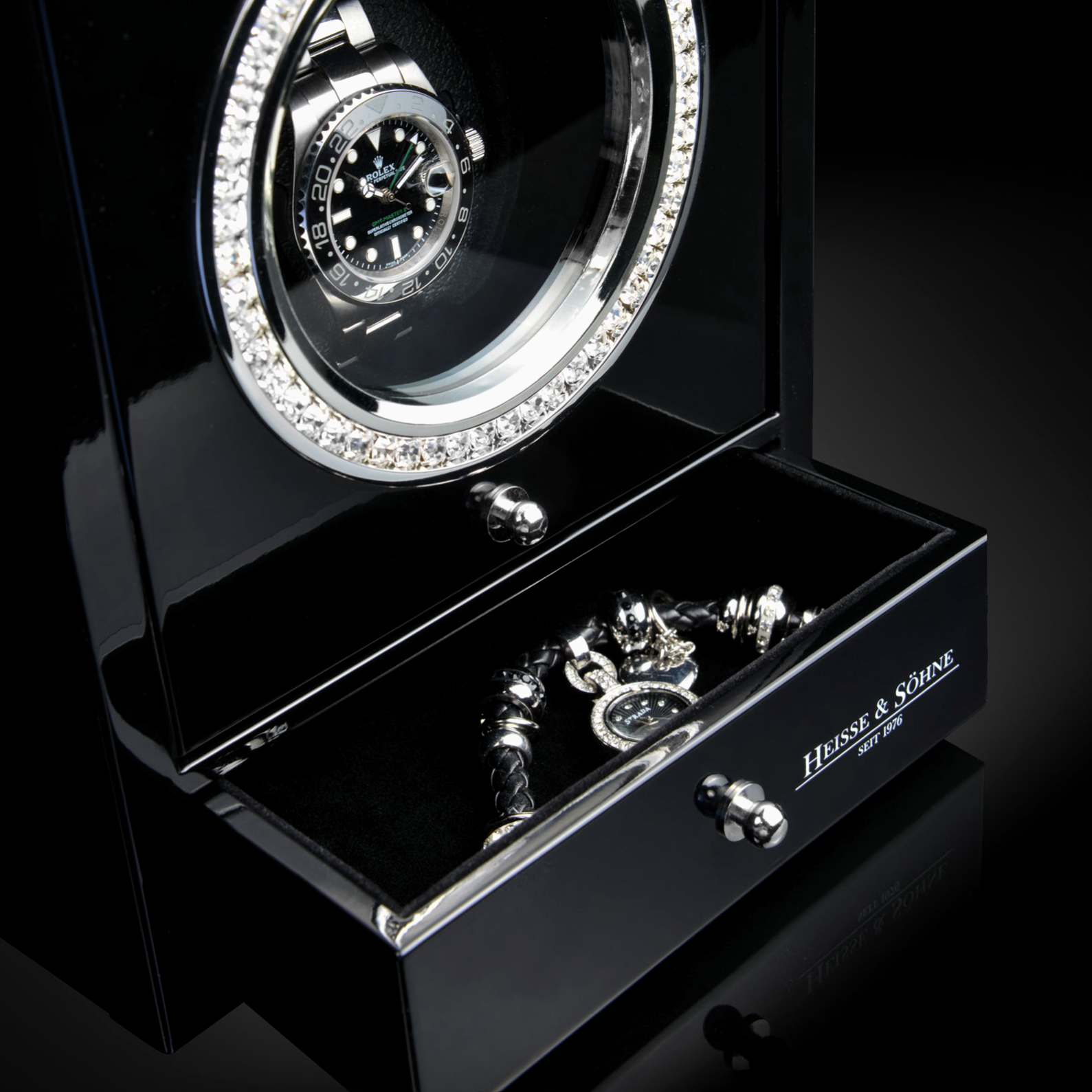 economico-enrollador-relojes-automatico-glamour-negro-11 economico enrollador relojes automatico glamour negro
