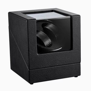 elegante caja reloj mecanico
