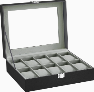 elegante caja relojes languet rio negro