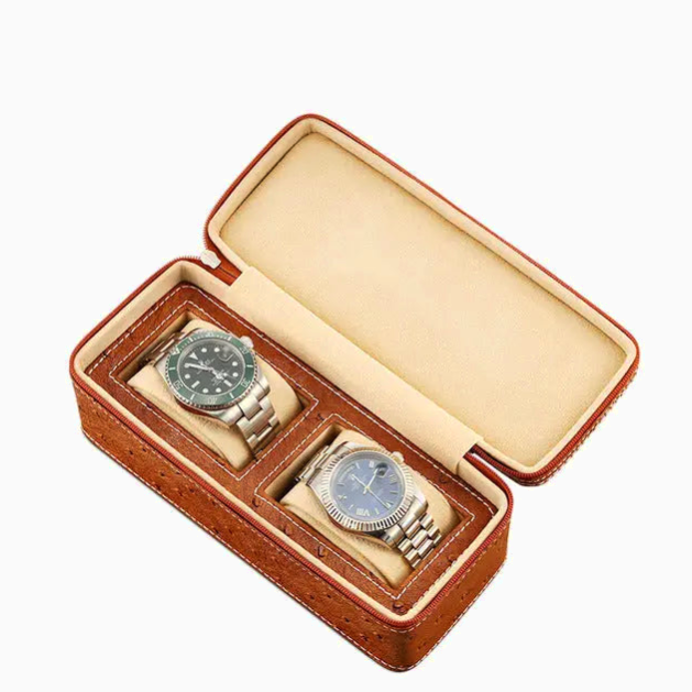 elegante-caja-relojes-lujo-viaje-3 elegante caja relojes lujo viaje