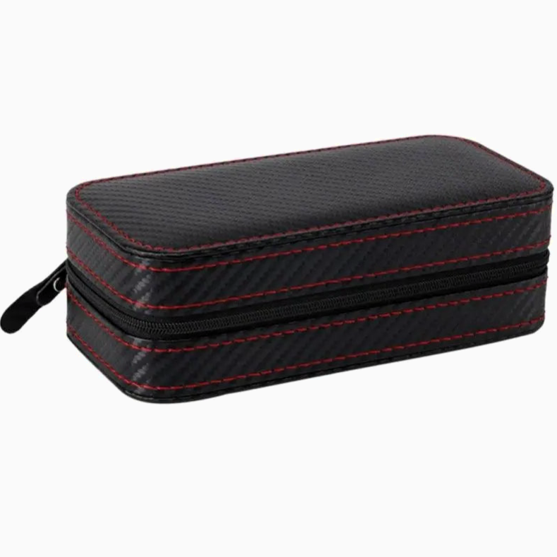 elegante-caja-relojes-viaje-carbono-3 elegante caja relojes viaje carbono