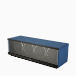 elegante enrollador automatico relojes swiss serie cuero azul