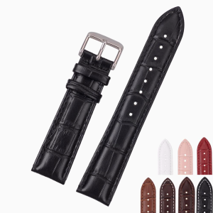 elegante pulsera reloj cuero mujer