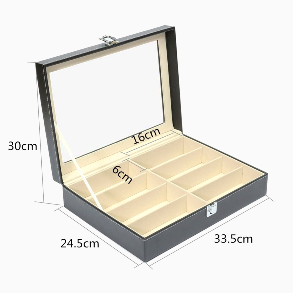 exclusivo-caja-relojes-almacenamiento-gafas-9 exclusivo caja relojes almacenamiento gafas