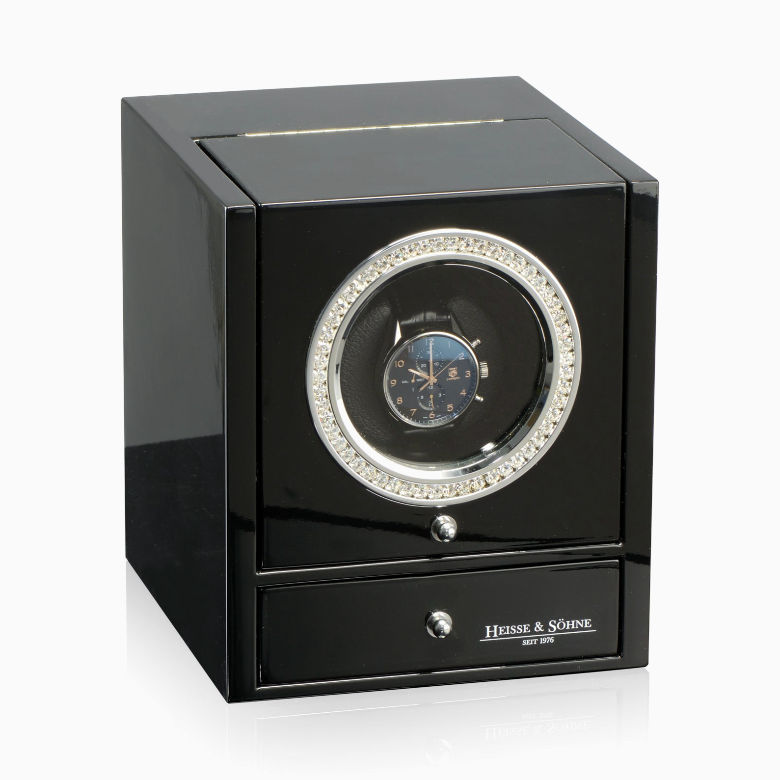 exclusivo-enrollador-relojes-automatico-glamour-negro-2 exclusivo enrollador relojes automatico glamour negro