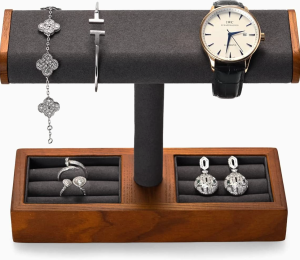 exclusivo soporte relojes anillos