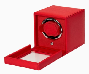 fiable enrollador automatico relojes rojo cubo