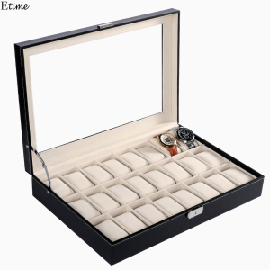 mejor caja relojes cuero