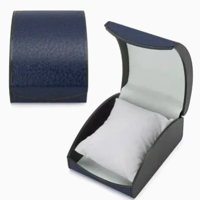 moderno-caja-relojes-cuero-negro-5 moderno caja relojes cuero negro