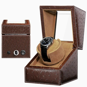 moderno caja remontoir para reloj automatico
