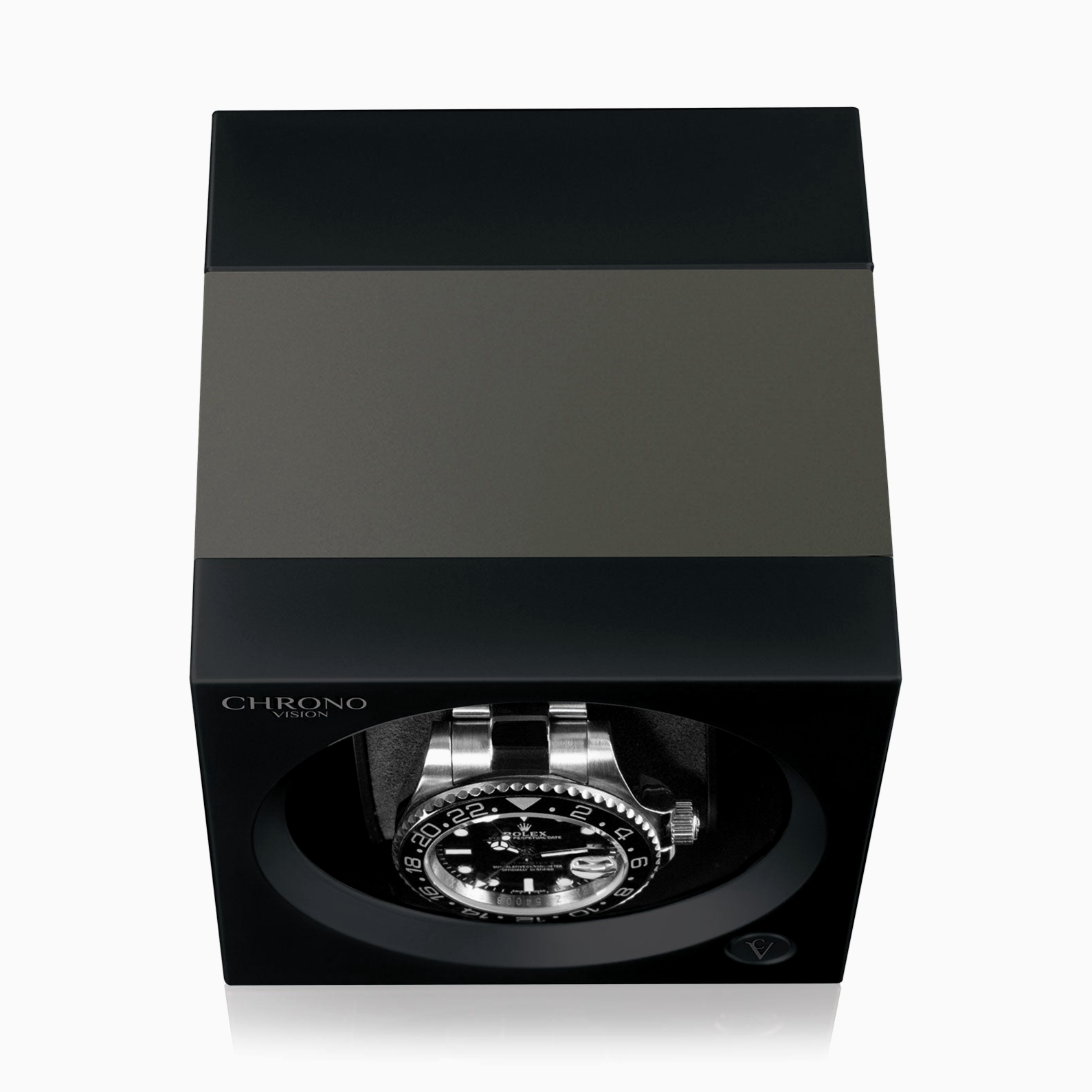 moderno-remontoir-reloj-automatico-chronovision-one-negro-mate-titane-anodizado-4 moderno remontoir reloj automatico chronovision one negro mate titane anodizado