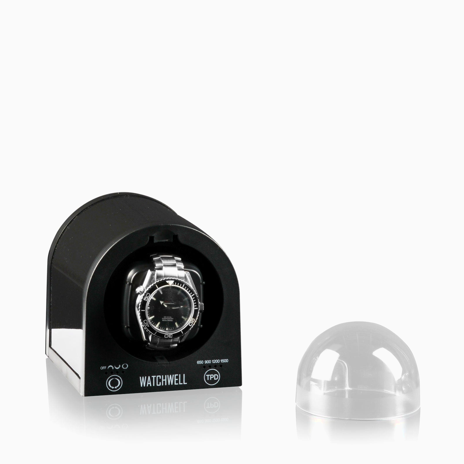 moderno-remontoir-reloj-automatico-senator-negro-brillante-5 moderno remontoir reloj automatico senator negro brillante
