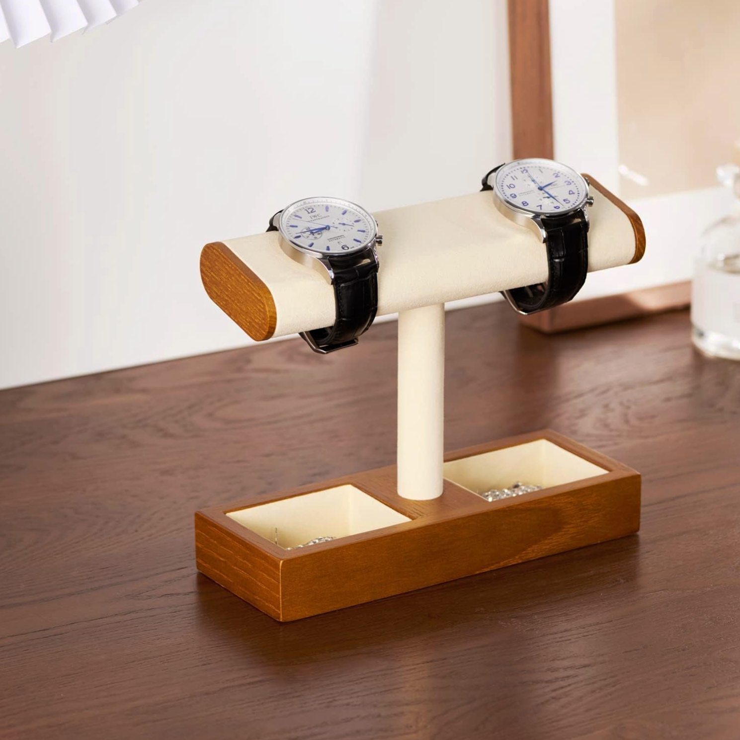 moderno-soporte-relojes-joyas-madera-maciza-7 moderno soporte relojes joyas madera maciza