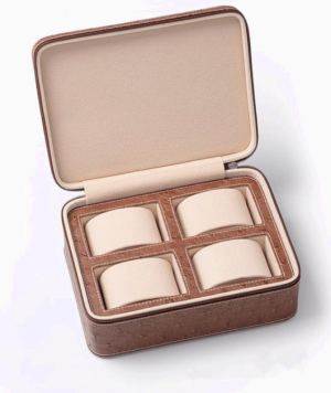 nuevo caja relojes lujo cuero