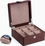 nuevo caja relojes vlando marron