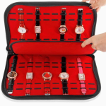 nuevo funda almacenamiento relojes