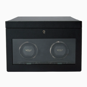 nuevo remontoir reloj automatico doble british racing con almacenamiento